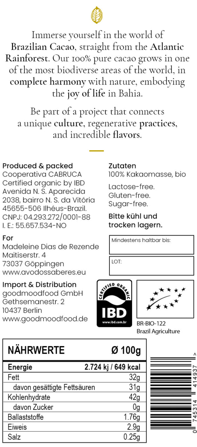 200g Será Bio-Kakao