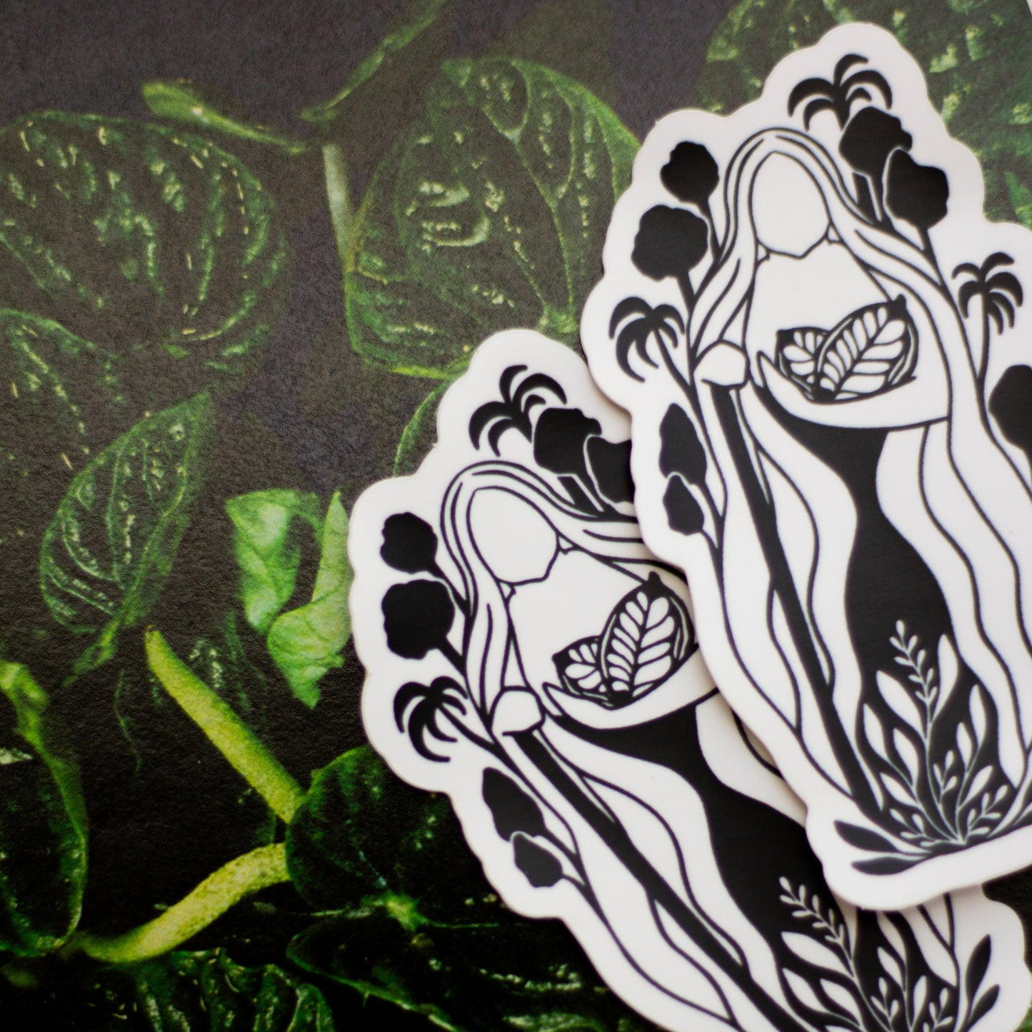 Hochwertiger Sticker mit Avó Design