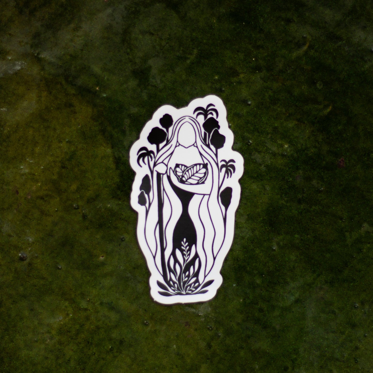 Hochwertiger Sticker mit Avó Design