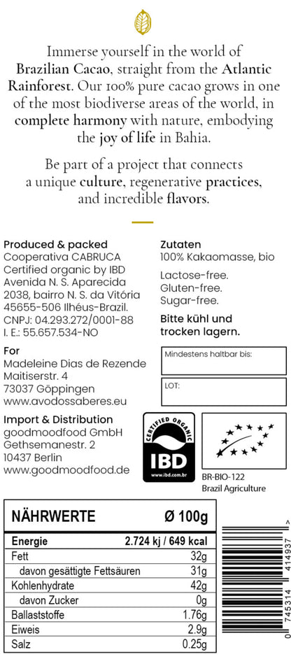 200g Será Bio-Kakao